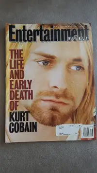 Entertainment Weekly magazine. April 22 1994. Kurt Cobain