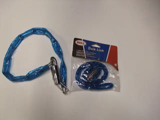 2  BICYCLE  LOCK- 1- WITH KEY OTHER COMBINATION in Other in Belleville - Image 2