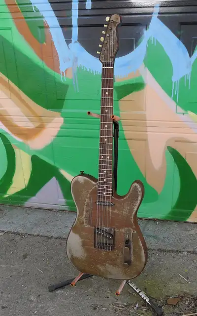 James Trussart Steelcaster Telecaster 2005 vintage guitar, View more