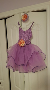 Purple Dance Costume
