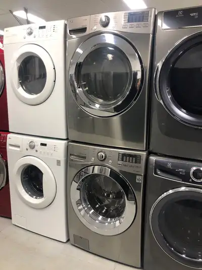 LG Front-Load Washer & Dryer Set, View more