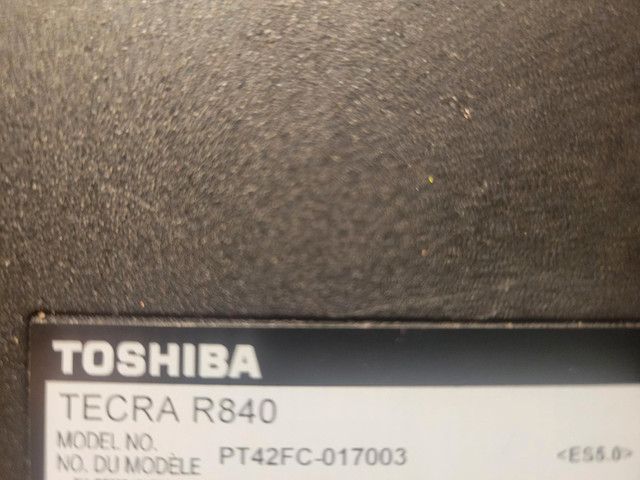 Toshiba Tecra R840 Laptop in Laptops in Hamilton - Image 3