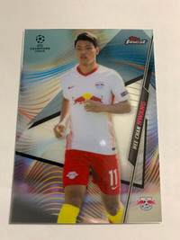 Hee-Chan Hwang 2020-21 Topps Finest Champions League Leipzig #79