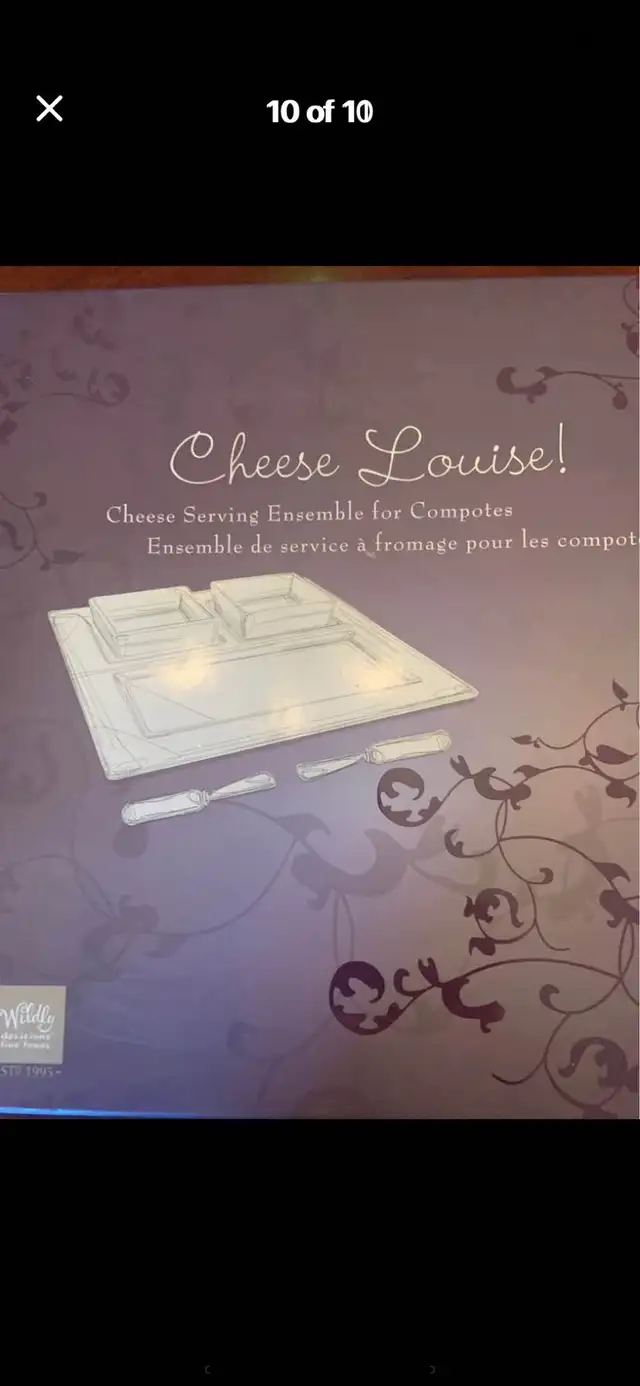 NEW ' CHEESE LOUISE!' SERVING PLATTER•DISHFOR THE HOLIDAYS in Holiday, Event & Seasonal in Mississauga / Peel Region - Image 11