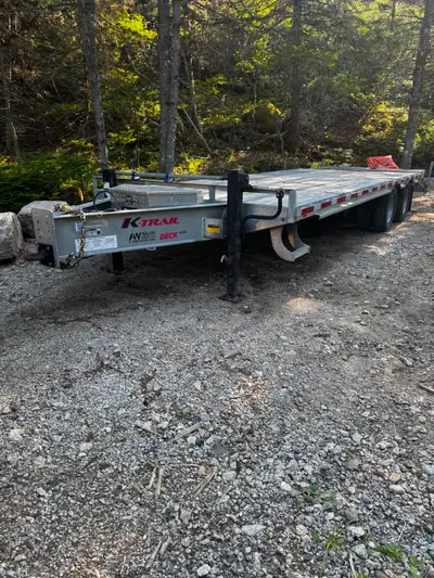 TAG 20+5 trailer , galvanized , hardly used like new, $30,000