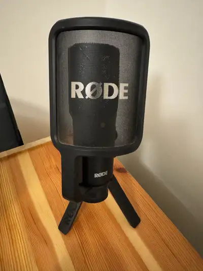 Rode NT-USB+ USB Condenser Microphone, Black, View more