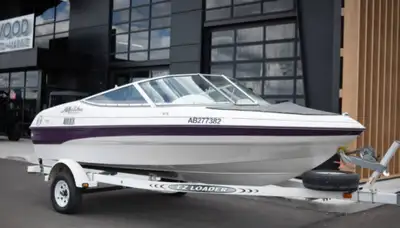 Great little boat to get out and cruise around the lake! Also comes equipped with a fishfinder and s...