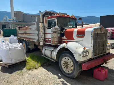 Runs great no emissions cummins dumps has a pneumatic dump box not insurable for road use farm use o...