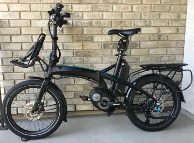 TERN VEKTRON FOLDING E-BIKE / BOSCH ACTIVE LINE MID DRIVE., View more