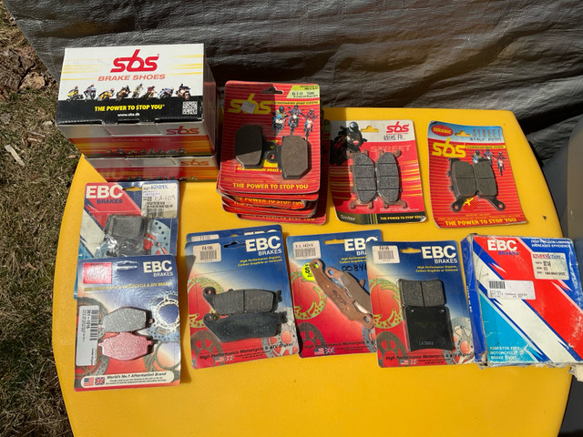 Misc motorcycle and ATv brake pads and shoes $200 for all in Motorcycle Parts & Accessories in Saint John - Image 3