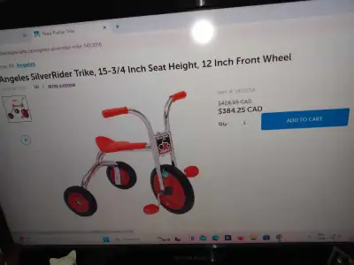 TRICYCLE DE COLECTION 50$, View more