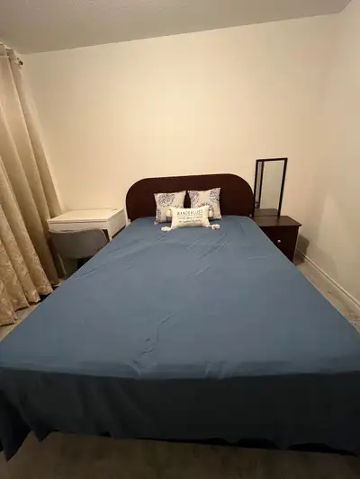 Queen bed for sale, View more