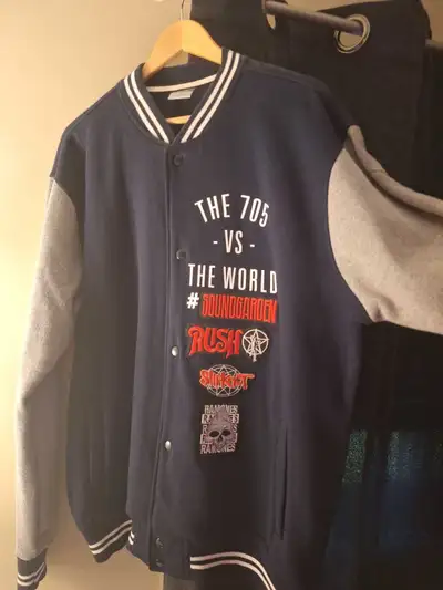 1 of 1 The 705 vs. The World Soundgarden Korn Varsity Hoodie, View more
