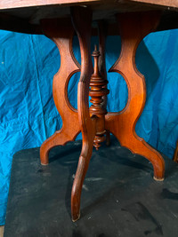 Vintage Mahogany Octagonal Table