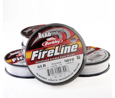 Fishing line up to 6 lbs and jewelry making $15 each and I have 3 available Retails for $20 plus tax...