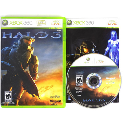 Very Good Condition Complete + Poster Halo 3 Xbox 360 $19, View more