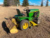 John deere 317 tractor ,tiller ,and mower