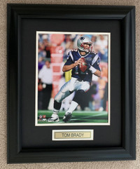 Tom Brady New England Patriots Photo Framed