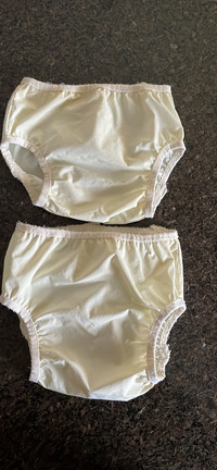 Babykins Rubber Diaper/Training Pants Large x 2