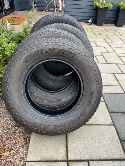 I have a set of Falken tires for sale. Only a few hundred kilometres on them. Just bought a new Taco...