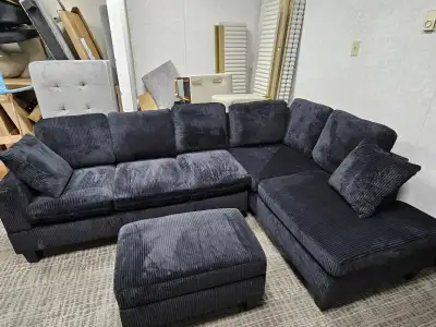 7 Seater L - Shaped Sofa with Ottoman Now Back In Stock for Sale, View more