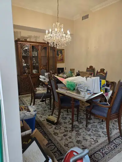 free dining table and chairs and wall unit, View more