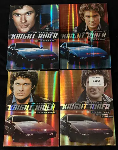 Knight Rider TV Series Seasons 1 to 4 DVD Box Sets (BRAND NEW), View more