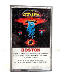 Three Boston Music Cassette Tapes