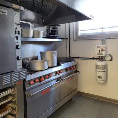 **FULL COMMERCIAL KITCHEN FOR SALE — $210,000 (Paid $300K+) PLUS: OPTION TO LEASE THE 3,782 SQ FT BU...