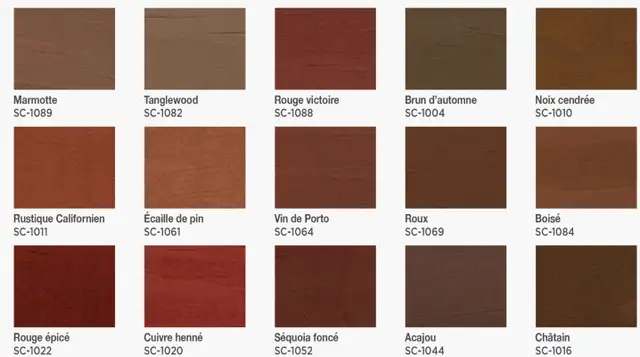 3 Gallons of Opaque Outdoor Wood Stain in New Mahogany Color63738377072385121
