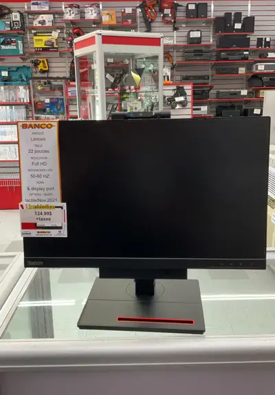 Moniteur Lenovo 22 pouces Full HD, View more