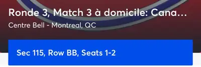 Montreal Canadiens game 6, View more