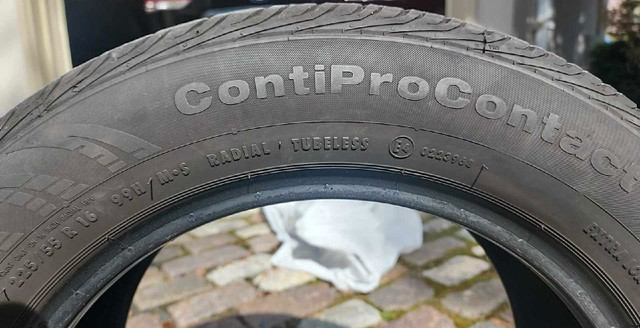 CONTIPRO CONTACT 225/55 16 in Tires & Rims in City of Toronto