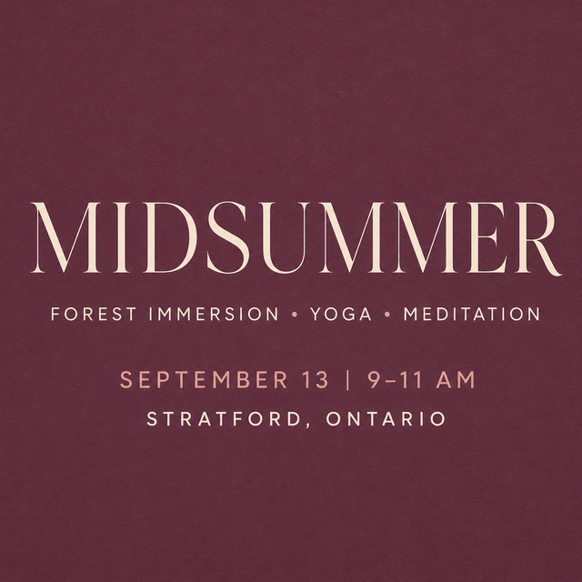 Midsummer Forest Immersion Experience – Stratford, Ontario