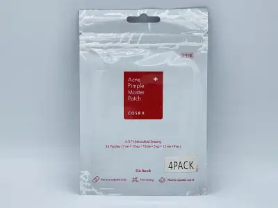 Cosrx pimple master patch 24 patches 4pack brand new / patchs de boutons 24mcx paquet de 4 neuf 96 p...