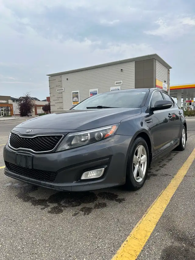 kia optima 2015 with new winter tire