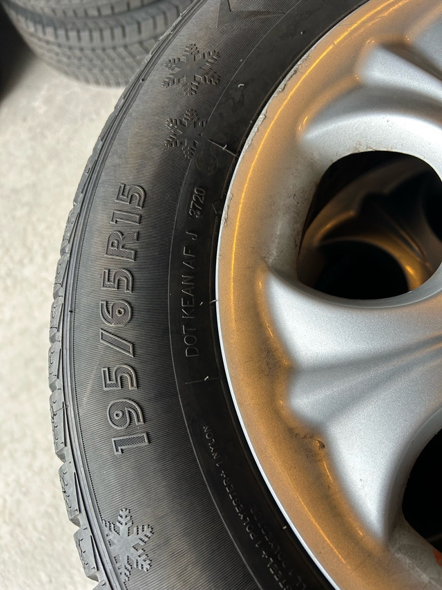 15-inch Winter Tires on Alloy Rims in Tires & Rims in Ottawa - Image 4