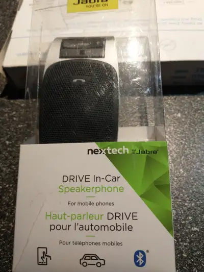 BN Jabra drive in - car Bluetooth speakerphone Nextech., View more