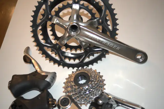 Road Bike 9 Speed Shimano, Bontranger and SRAM groupset in Frames & Parts in City of Toronto - Image 4