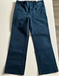 Boys navy blue uniform pants-Size 12 Husky