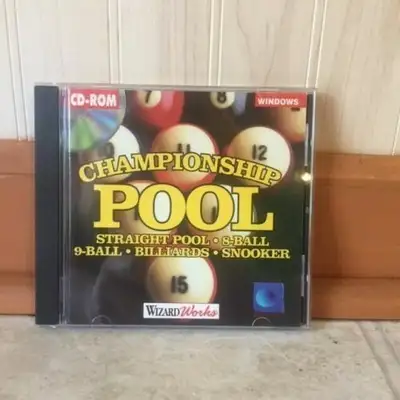 WizardWorks Championship/pool 2.0 (Microsoft Windows, 1993) game, View more