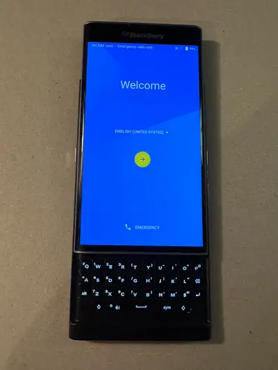 BlackBerry Key 2 running Lineage OS Android 15, View more