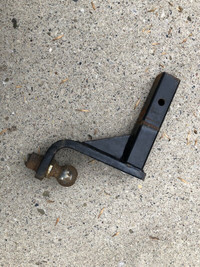 7” Drop Hitch Receiver with 2” Ball 