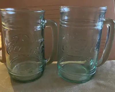 Coke glass mugs, View more