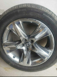 Toyota Highlander 2 Alloy Rim and 2 Tires