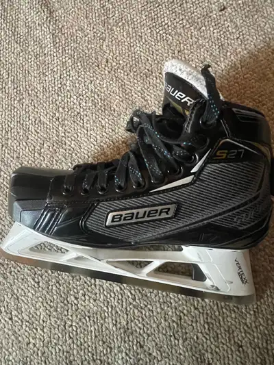 Bauer S27 Goalie Skates Size 7.5 Extra Blades, View more