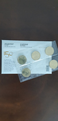 2016- 100 Anniversary of Women's right to vote 1$ coin pack