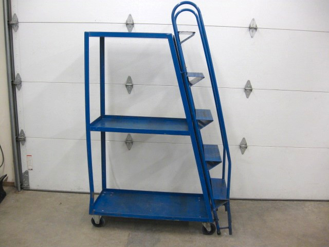 Industrial Rolling Ladder / Product Cart in Ladders & Scaffolding in Norfolk County