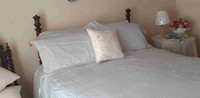 King size duvet cover with 2 king size shams