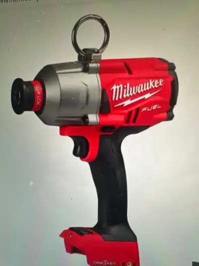used Milwaukee Fuel One-key 18v Brushless Hex HighTorque InpactWrench Tool only $300 Battery n charg...